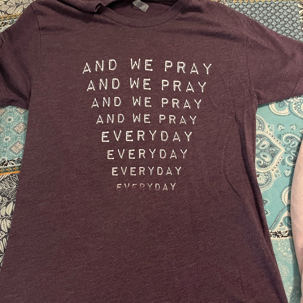 Purple Graphic T-Shirt